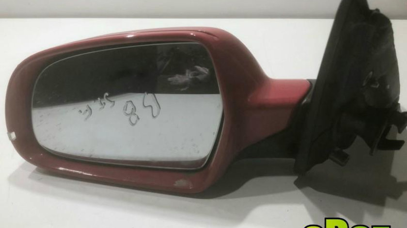 Oglinda stanga culoare rosie - ly3j Audi A4 (2007-2011) [8K2, B8] 8K2857409AF