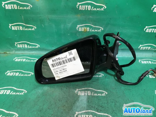 Oglinda Stanga Electrica, 10 Fire Mufa Audi A4 8EC 2004-2008