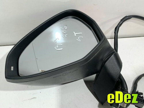 Oglinda stanga electrica 12 pini culoare rosie - ly3u Audi A4 (2015-2019) [8W2, B9] 8W1857409E