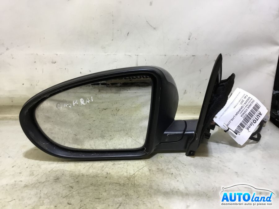 Oglinda Stanga Electrica 2 Mufe si Camera Nissan QASHQAI J10,JJ10 2007