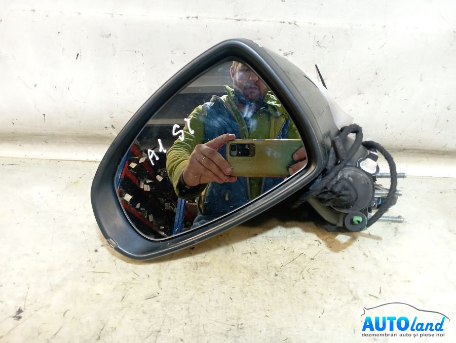 Oglinda Stanga Electrica, 5 Fire Mufa Audi A1 8X1 2010