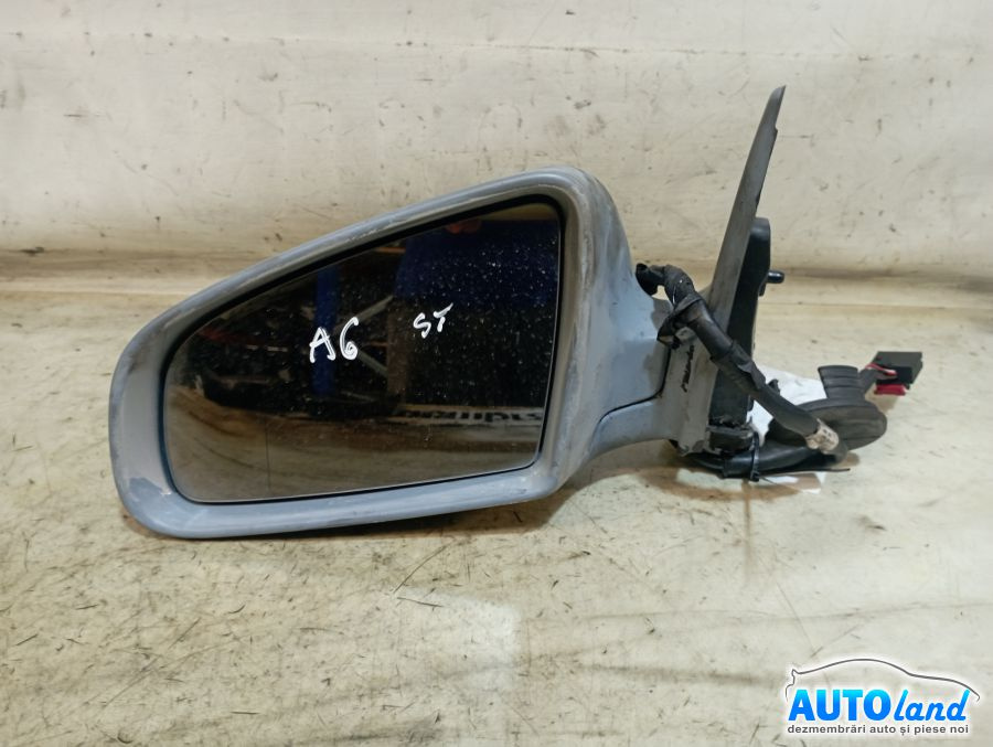 Oglinda Stanga Electrica, 5 Fire Mufa Audi A6 4F2,C6 2004-2011