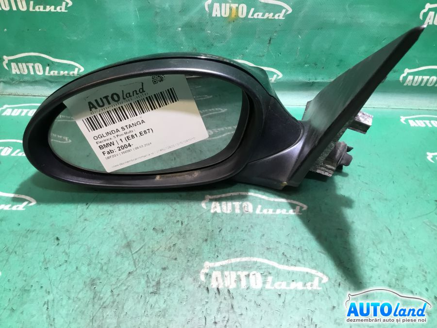Oglinda Stanga Electrica, 5 Pini Mufa BMW 1 E81,E87 2004