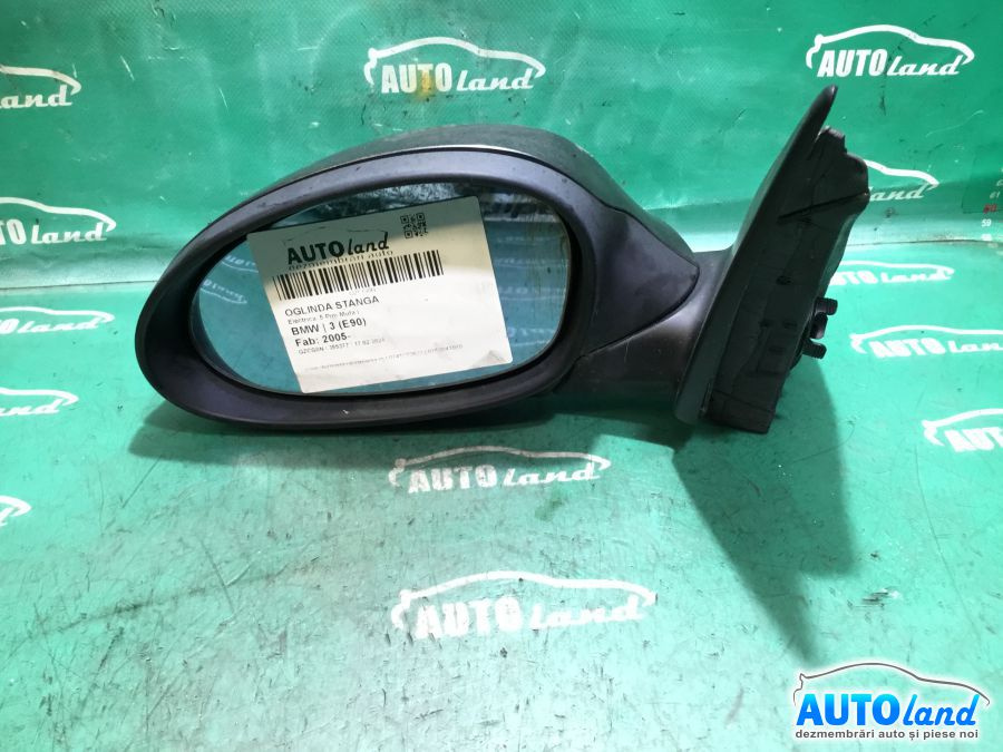 Oglinda Stanga Electrica, 5 Pini Mufa BMW 3 E90 2005