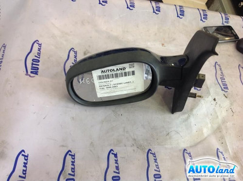 Oglinda Stanga Electrica Albastra,un Suport Rupt Renault SCENIC I JA0/1 1999-2003