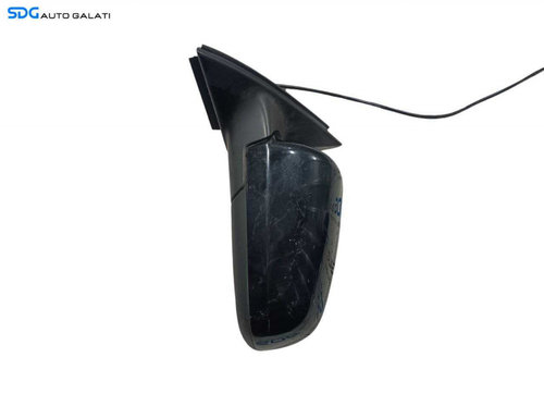 Oglinda Stanga Electrica Audi A4 B6 2001 - 2005 Cod 010681 Culoare neagra [L6451]