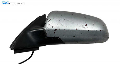Oglinda Stanga Electrica Audi A4 B7 2005 - 2008 Culoare Gri Cod 010681 [L6075]