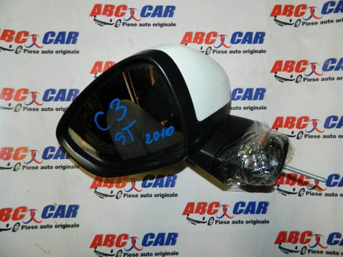Oglinda stanga electrica cu semnalizare Citroen C3 2 2009-2013