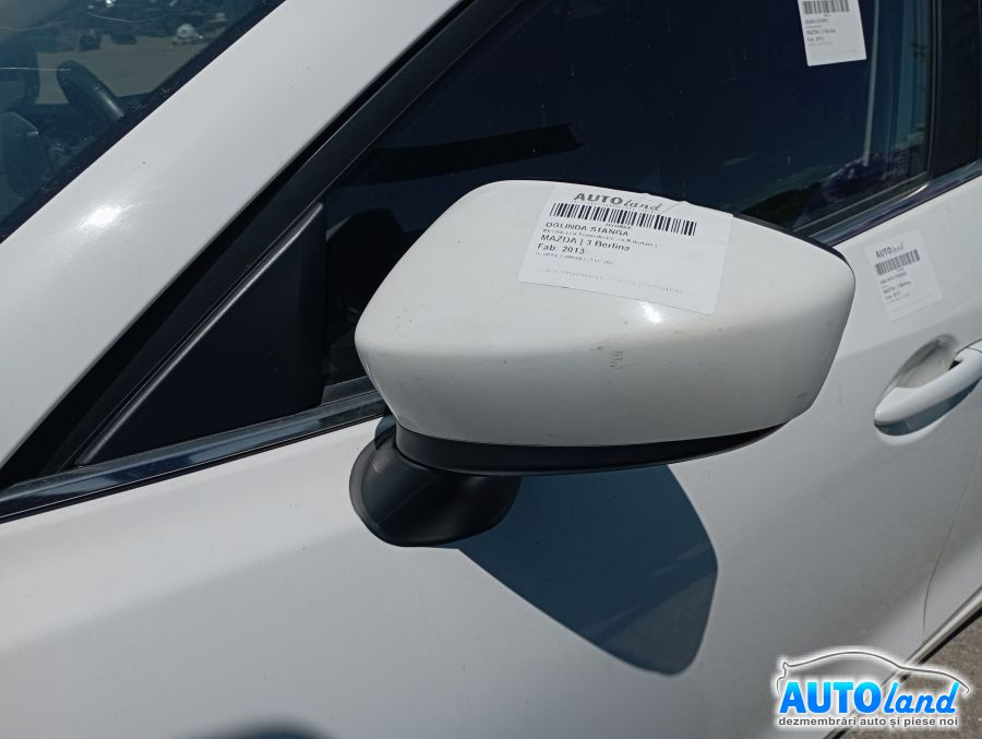 Oglinda Stanga Electrica cu Semnalizare, cu Rabatare Mazda 3 Berlina 2013
