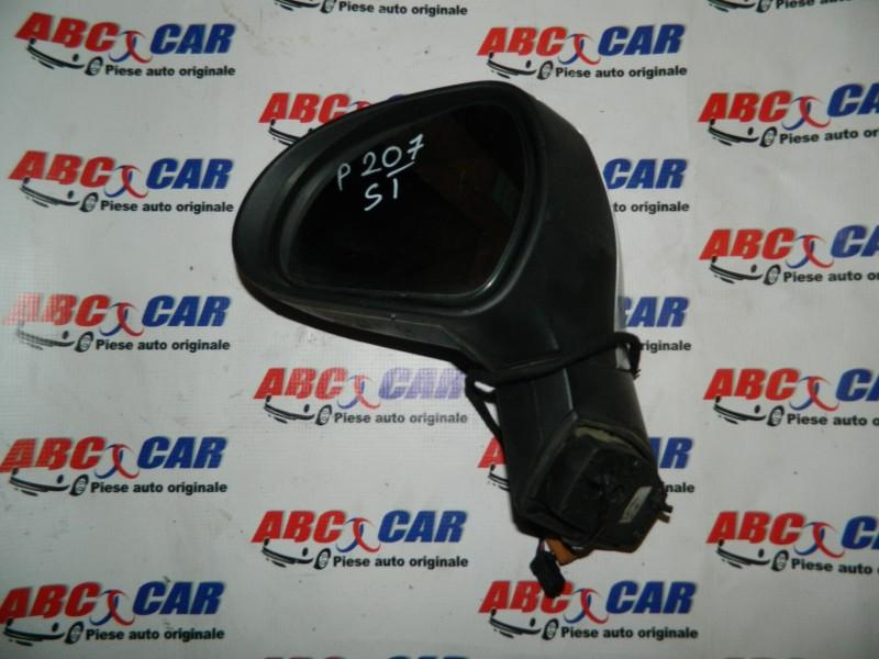 Oglinda stanga electrica cu semnalizare Peugeot 207 2006-2009