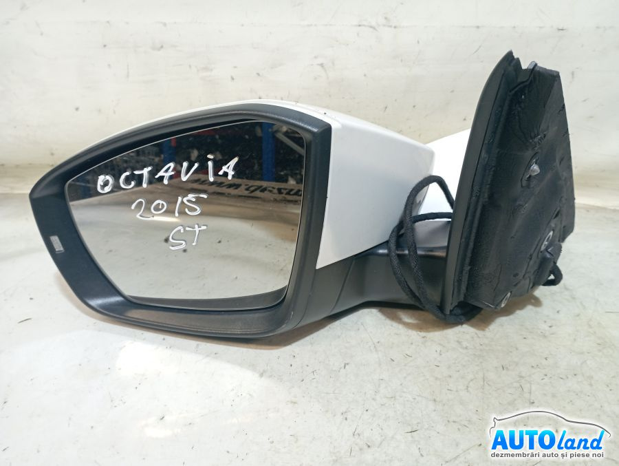 Oglinda Stanga Electrica cu Semnalizare Skoda OCTAVIA 5E3 2012