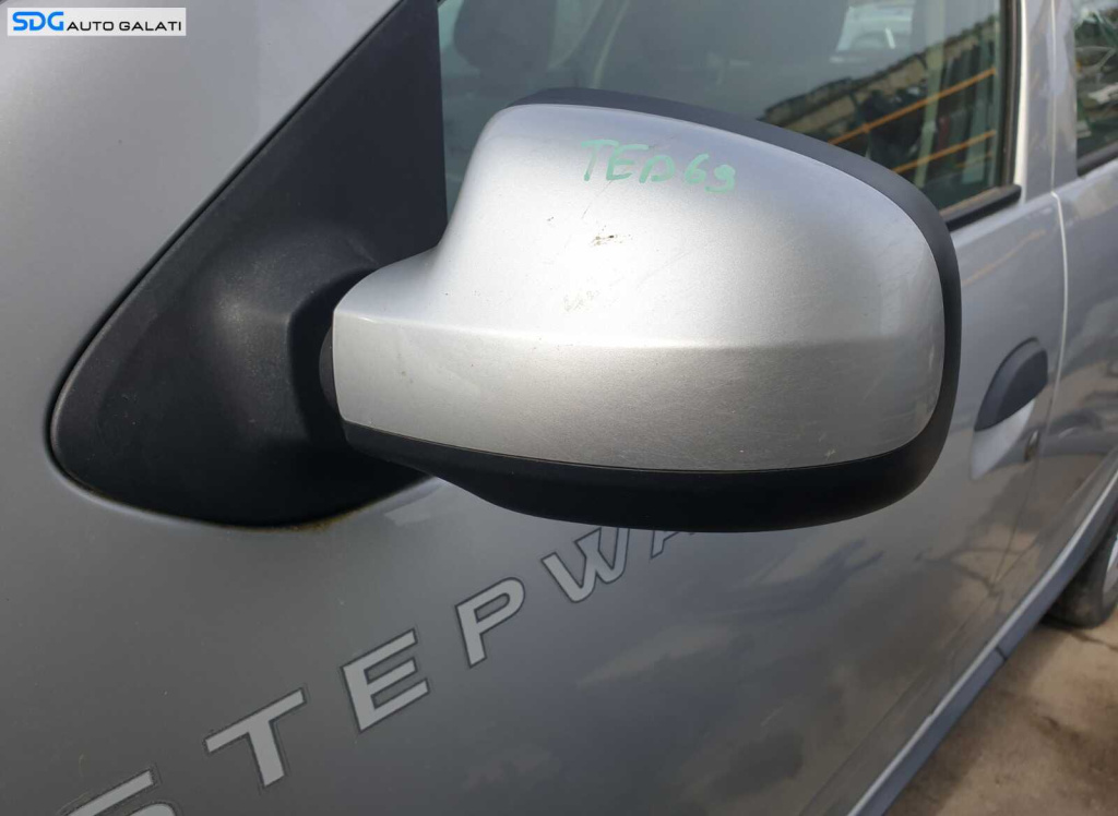 Oglinda Stanga Electrica Dacia Sandero 2 2012 - 2016 Culoare TED69 [C4627]