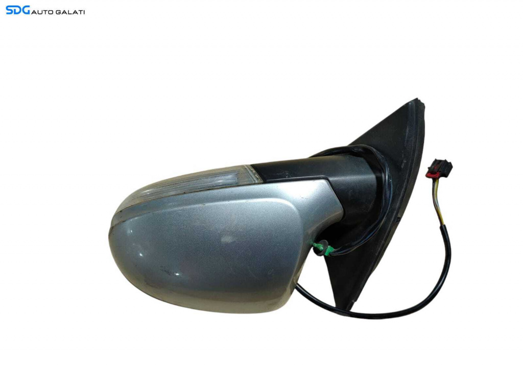 Oglinda Stanga Electrica Fara Pliere Rabatare Electrica cu Semnalizare Volkswagen Passat B6 2005 - 2010 Culoare LB5M (Fara Sticla) [LR0568]