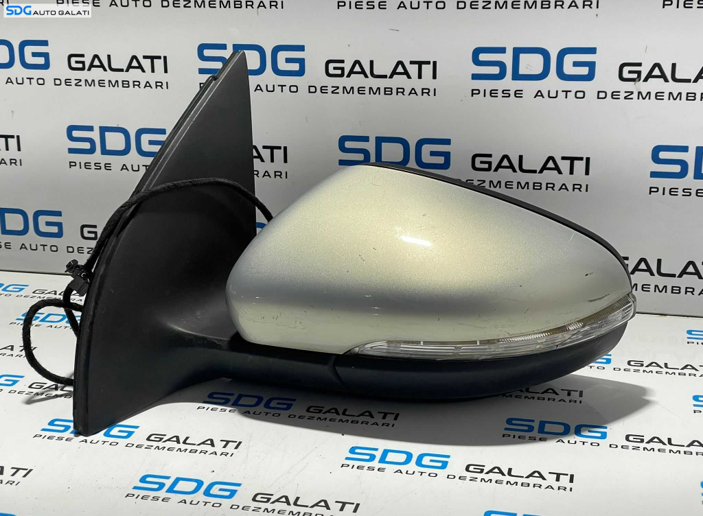 Oglinda Stanga Electrica Fara Pliere Rabatare Volkswagen Golf 6 Hatchback 2008 - 2013 [L2896]