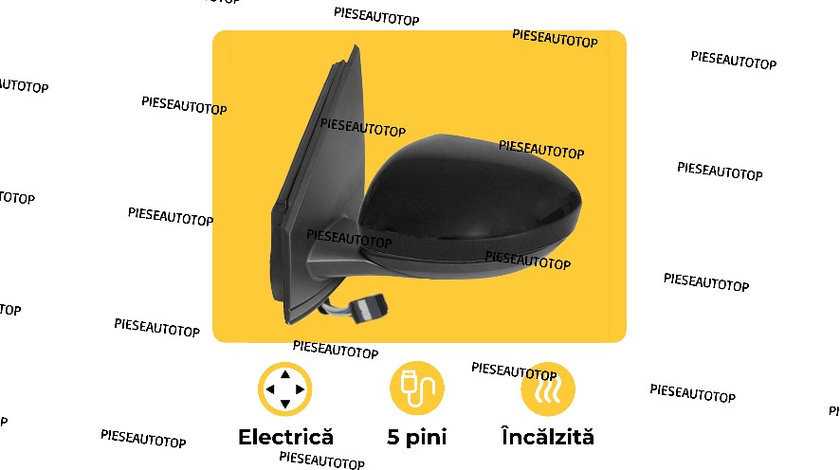 Oglinda stanga electrica incalzita Dacia Jogger 2022-2023 NOUA 963029747R (5 PINI)