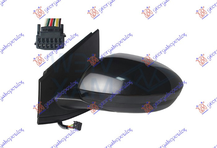 Oglinda stanga electrica incalzita Dacia Logan 3 2021-2025 NOUA COD OE 963029747R / 963023905R (5 PINI)