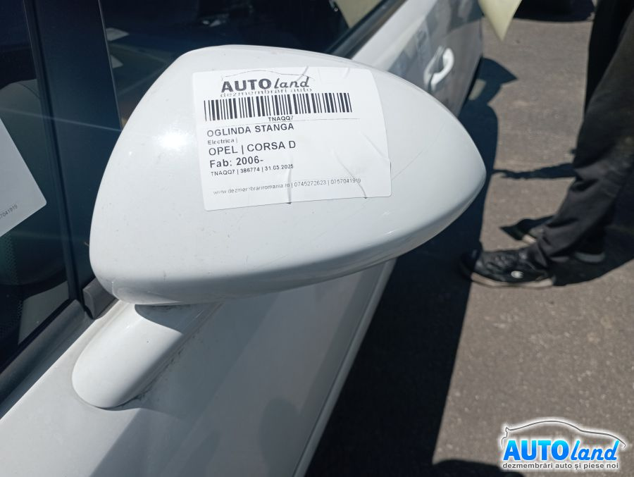 Oglinda Stanga Electrica Opel CORSA D 2006
