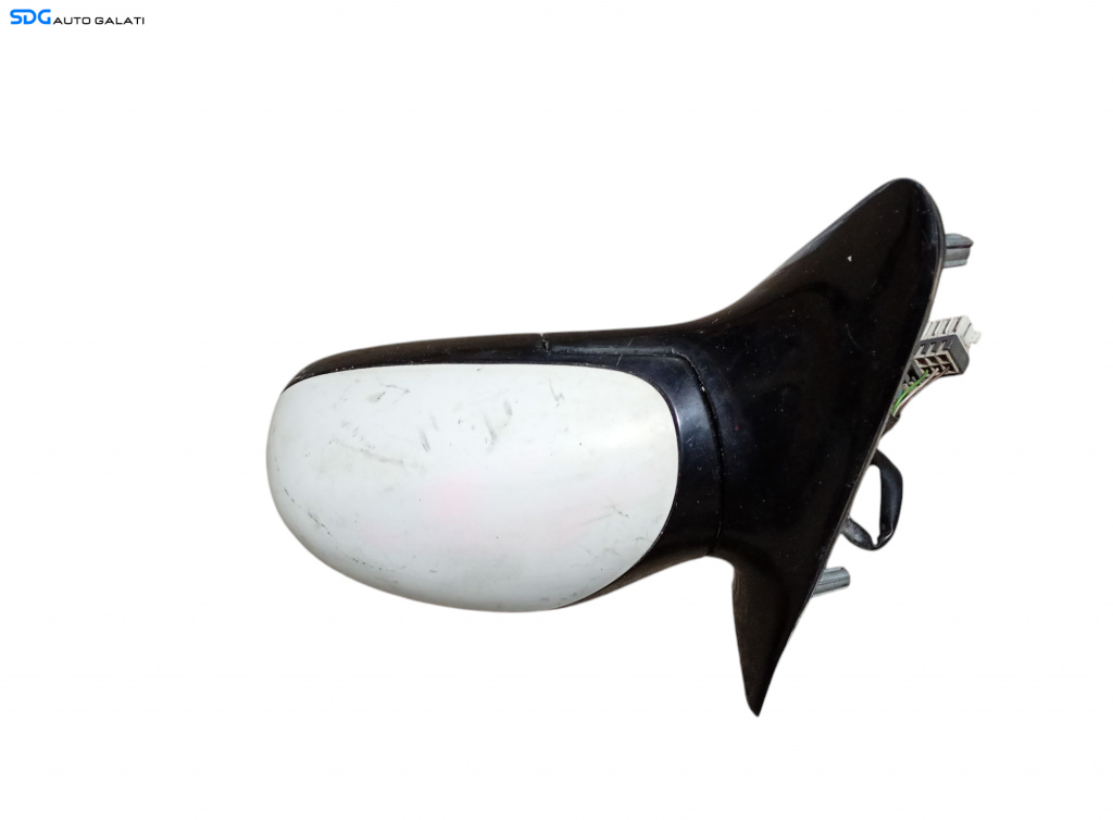 Oglinda Stanga Electrica Peugeot 407 2004 - 2010 Culoarea alb Cod 96503398 [Lr0764]