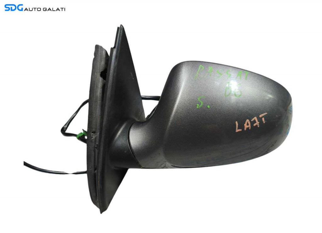 Oglinda Stanga Electrica Volkswagen Passat B6 2005 - 2010 Culoare LA7T Cod 3C0857933 [LR1306]