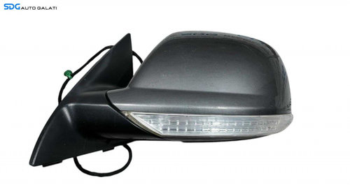 Oglinda Stanga Electrica Volkswagen Touareg 7L FaceLift 2007 - 2010 Culoare Gri Cod 212876131 [L5692...