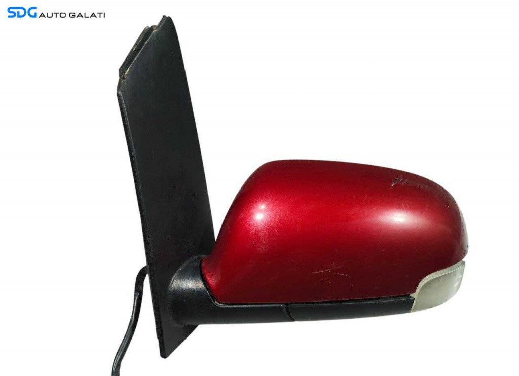 Oglinda Stanga Electrica Volkswagen Touran 2003 - 2010 Cod 1T0857933 Culoare Rosu (Semnalizare Sparta) [LR1410]