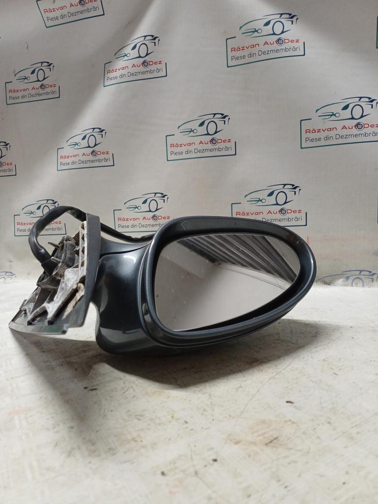Oglinda stanga incompletă Mercedes S-Class W221 - Motorina 2008, 15 PINI / SEMNALIZARE LIPSA / CARCASA CRĂPATA