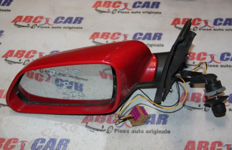 Oglinda stanga manuala cu semnalizare Volkswagen Polo 4 facelift 2005-2009