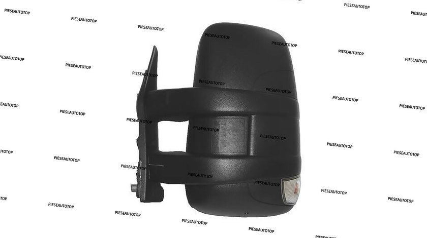 Oglinda stanga manuala Iveco Daily 2007-2011 NOUA 3800401 (VARIANTA SCURTA) CU LAMPA SEMNALIZARE