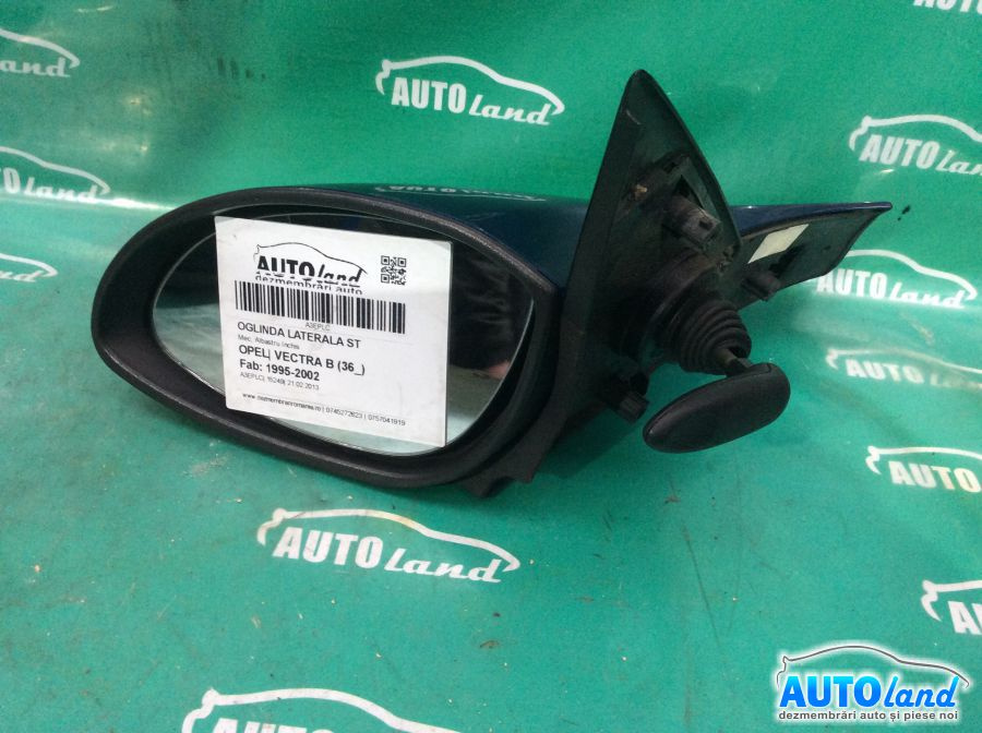 Oglinda Stanga Mecanica, Albastru Inchis Opel VECTRA B 36 1995-2002