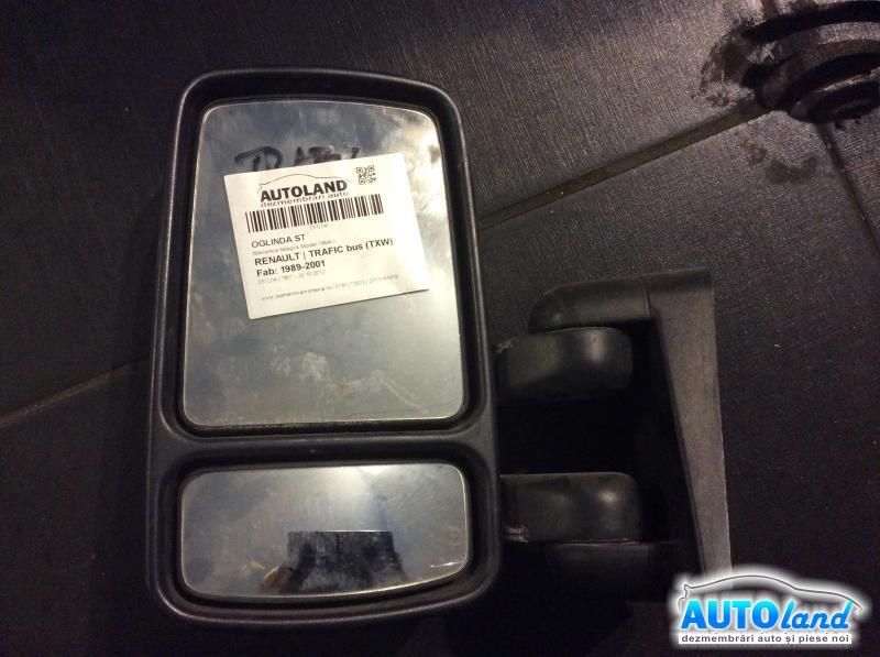 Oglinda Stanga Mecanica Neagra Model 1994-> Renault TRAFIC bus TXW 1989-2001