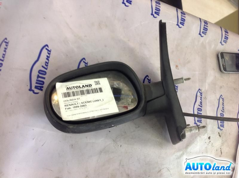 Oglinda Stanga Mecanica Neagra Renault SCENIC I JA0/1 1999-2003