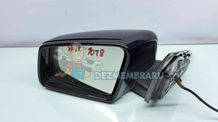 Oglinda stanga Mercedes Clasa C (W204) [Fabr 2007-2014] 040 Negru Unilack