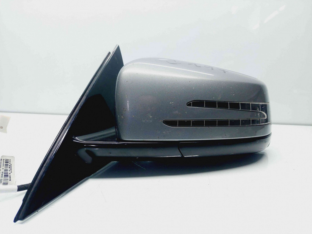 Oglinda stanga Mercedes Clasa E (W212) Facelift [Fabr 2009-2016] 792 Argintiu Palladm