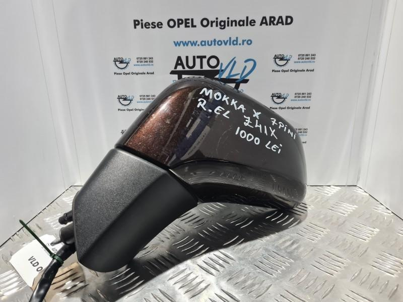 Oglinda stanga pliabil electric 7 pini Z41X Opel Mokka X 2016-2019