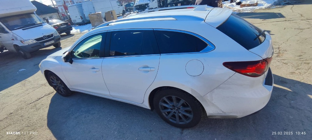 Oglinda stanga rabatabila electric alba Mazda 6 GJ an 2014