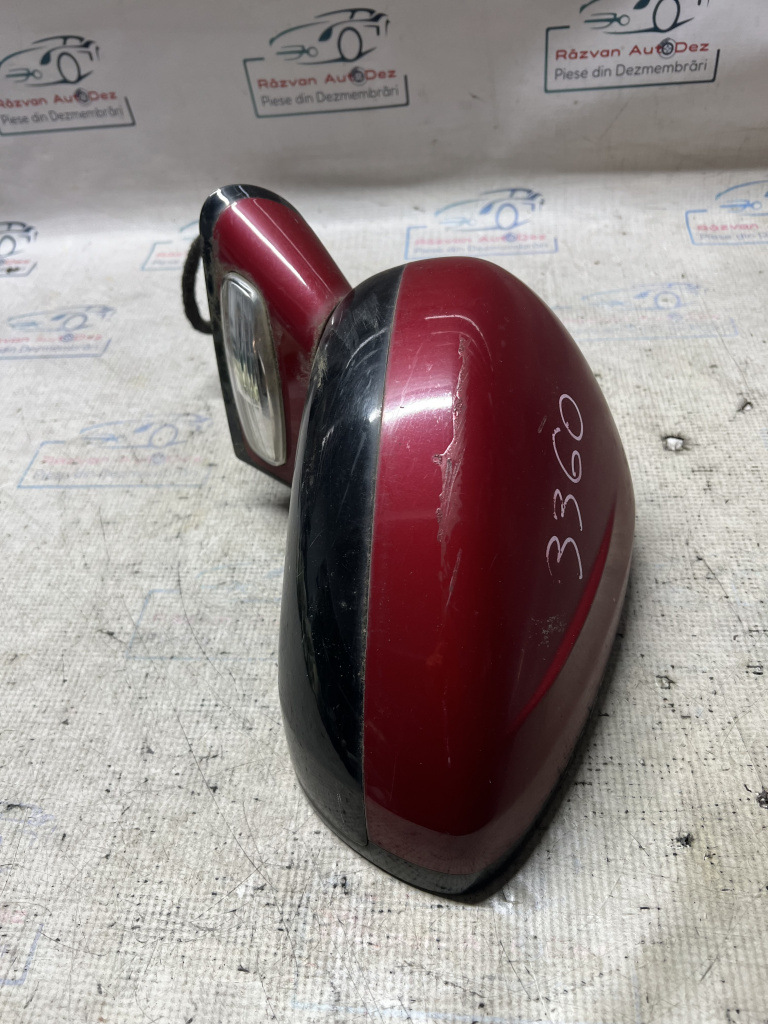 Oglinda stanga rabatare electrica Citroen DS4 2010, 17 PINI, DOUĂ MUFE