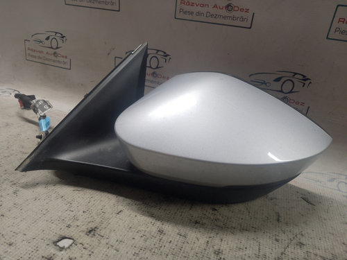 Oglinda stanga rabatare electrica Skoda Octavia 4 2020, 7 PINI / 5E3857537