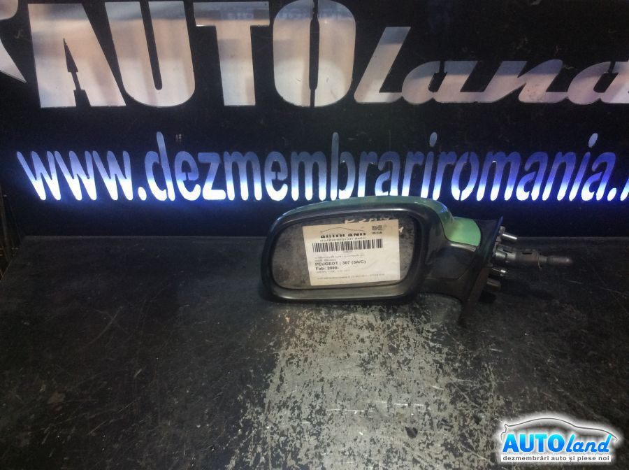 Oglinda Stanga Verde, Mecanica Peugeot 307 3A/C 2000