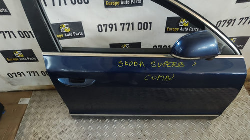 Oglinda usa dreapta fata Skoda Superb 2.0 TDI 140 Cp / 103Kw cod motor CLJ ,transmisie automata ,an ...