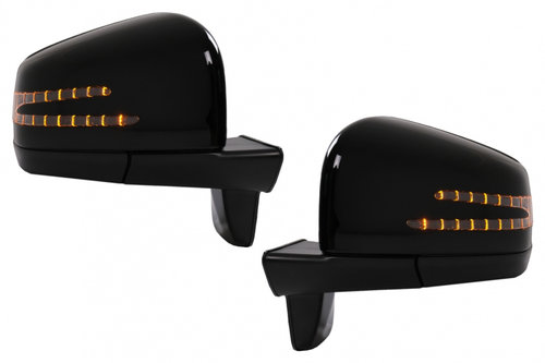 Oglinzi Complete compatibil cu Mercedes G-Class W463 (1989-2018) 2013 Design Negru Lucios CMAMBW463A...