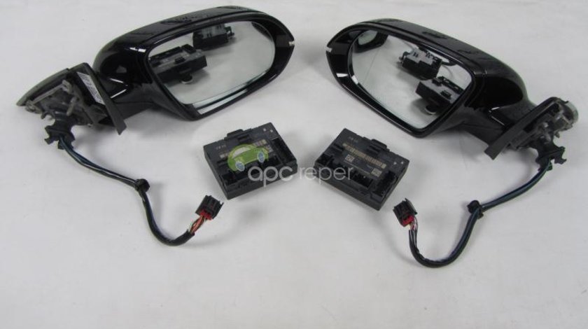 Oglinzi Stanga + Dreapta Audi A8 4H rabatare electrica Originale