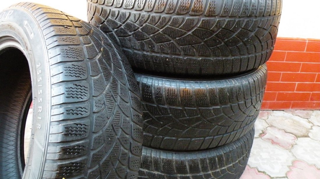 Okazie 4 Anvelope Iarna 255 55 R 18 Dunlop M3 Winter Sport 100 Ron