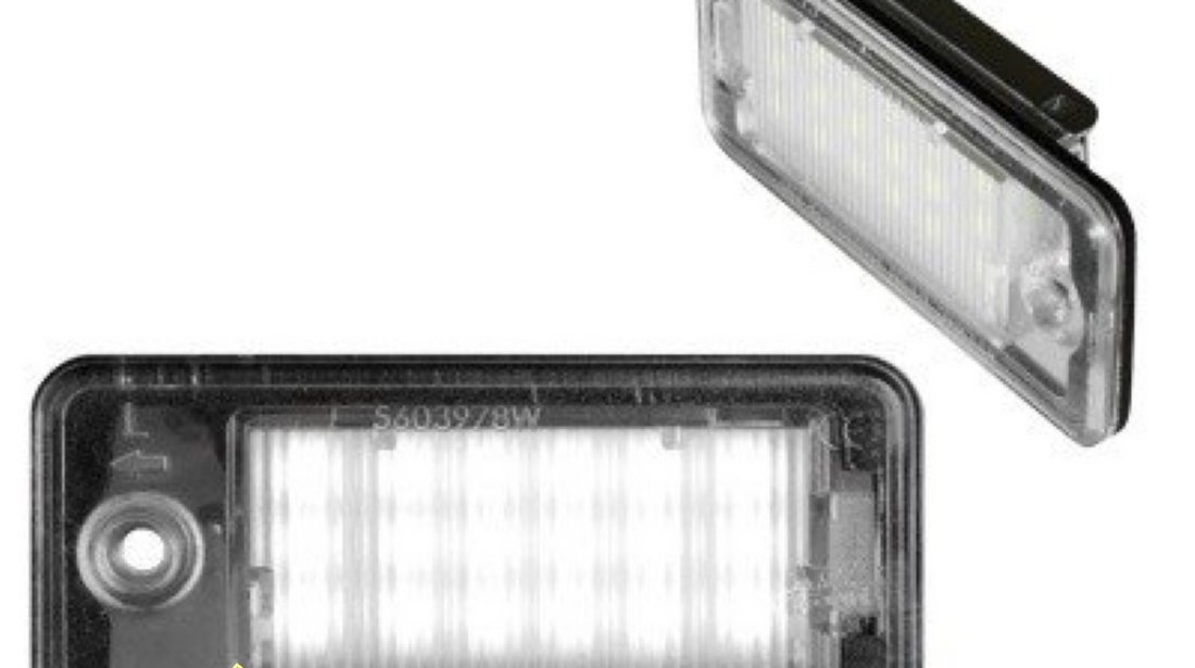 OKAZIE: SET 2 LAMPI LED-uri CAN-BUS NUMAR AUDI - A3/S3,A4 /S4 B6,A4 /S4 B7,A6 /C6,S6,A8 /S8,Q7,RS4 /Avant Quattro,RS6 Plus / Avant - CEL MAI MIC PRET !!!