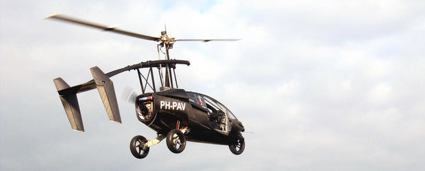 Olandezii au testat PAL-V One, o noua masina zburatoare