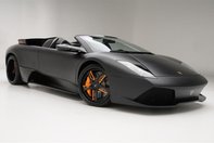 One of a kind: Lamborghini Murcielago LP650-4 Roadster negru mat!