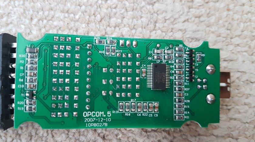 OPCOM placa V5 cu chip PIC18F458 real OP-COM A++ masini 1990-2014