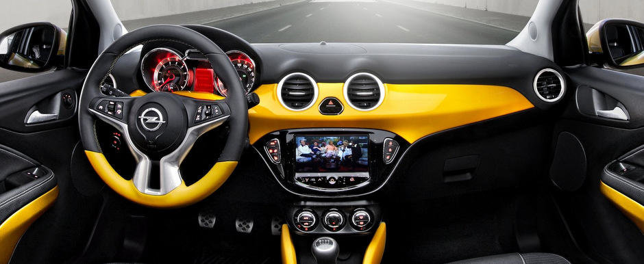 Opel Adam primeste premiul pentru cel mai reusit interior Opel Adam primeste premiul pentru cel mai reusit interior
