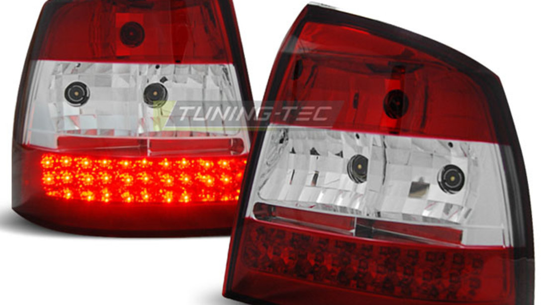 OPEL ASTRA G 09.97-02.04 ROSU ALB LED