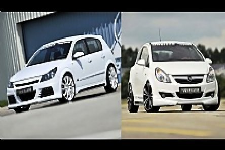 Opel Astra H & Corsa D modificate de Rieger