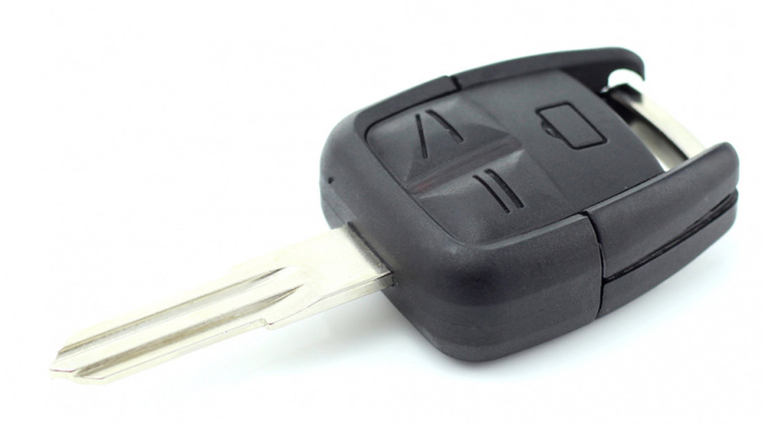 Opel - Carcasa cheie cu 3 butoane, lama pe dreapta cc180
